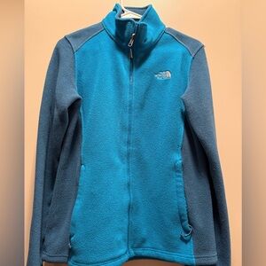 The North Face Teal Fleece Jacket